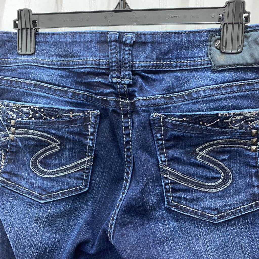 LADIES EMBELLISHED JEANS