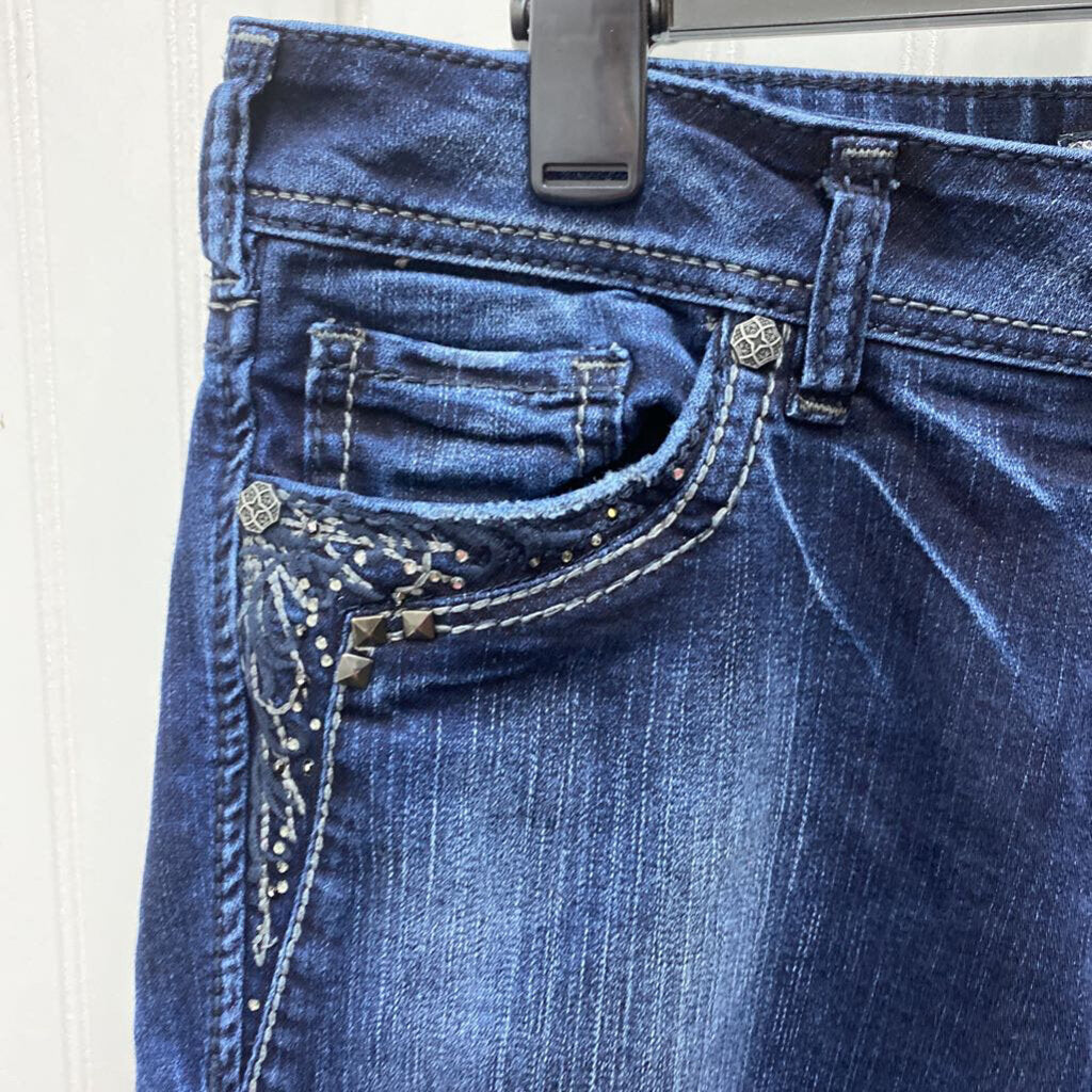 LADIES EMBELLISHED JEANS