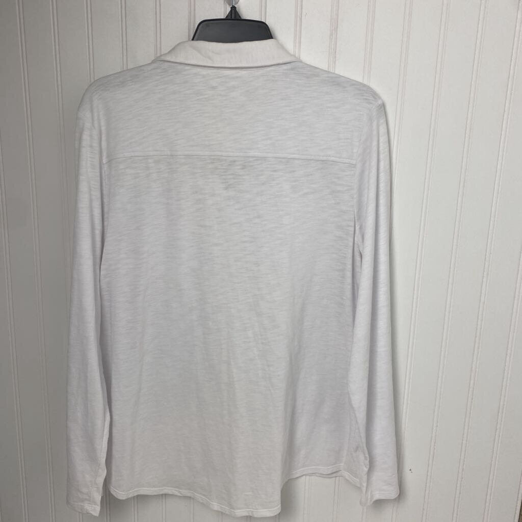 LONG SLEEVE KNIT BUTTON UP