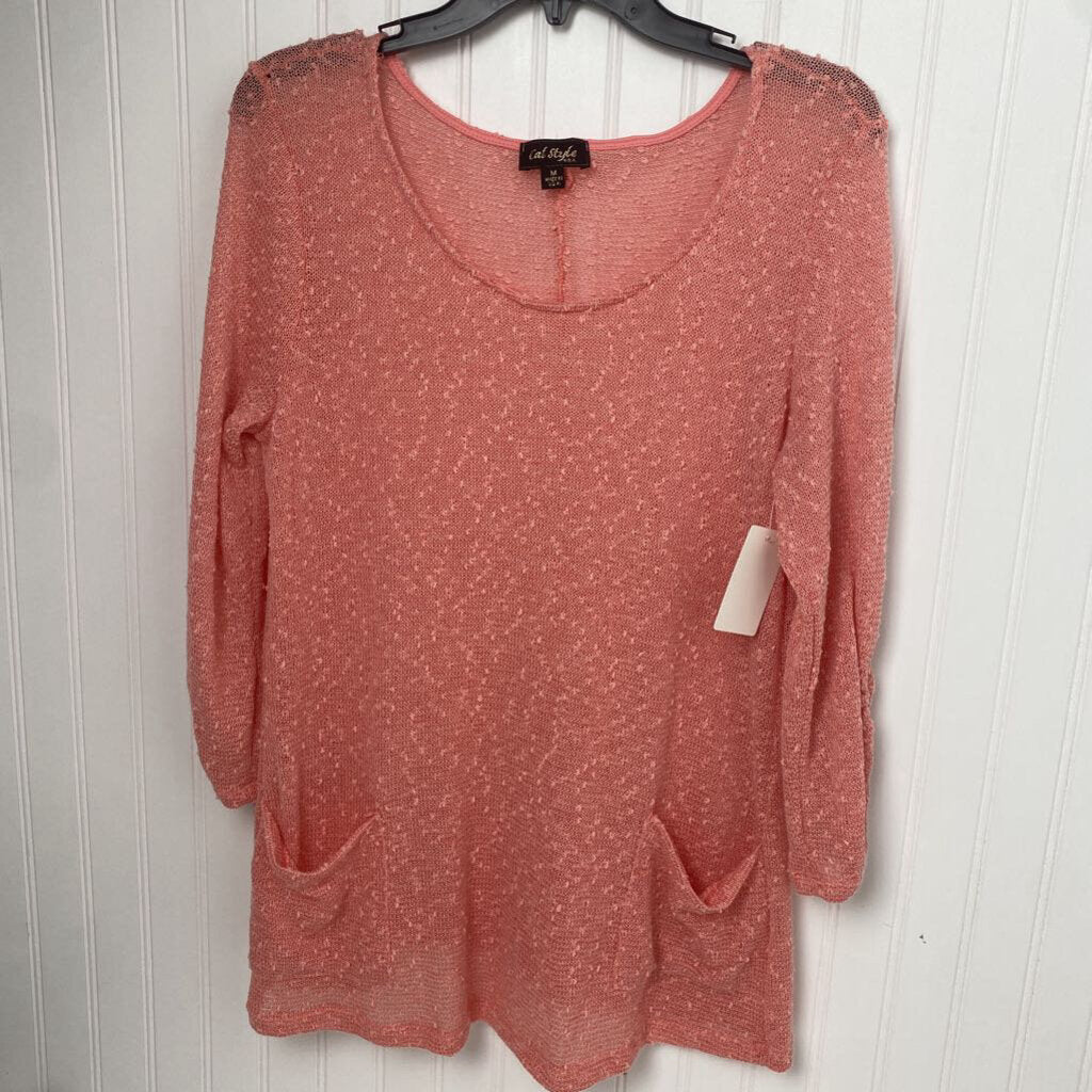 LONG SLEEVE KNIT TOP