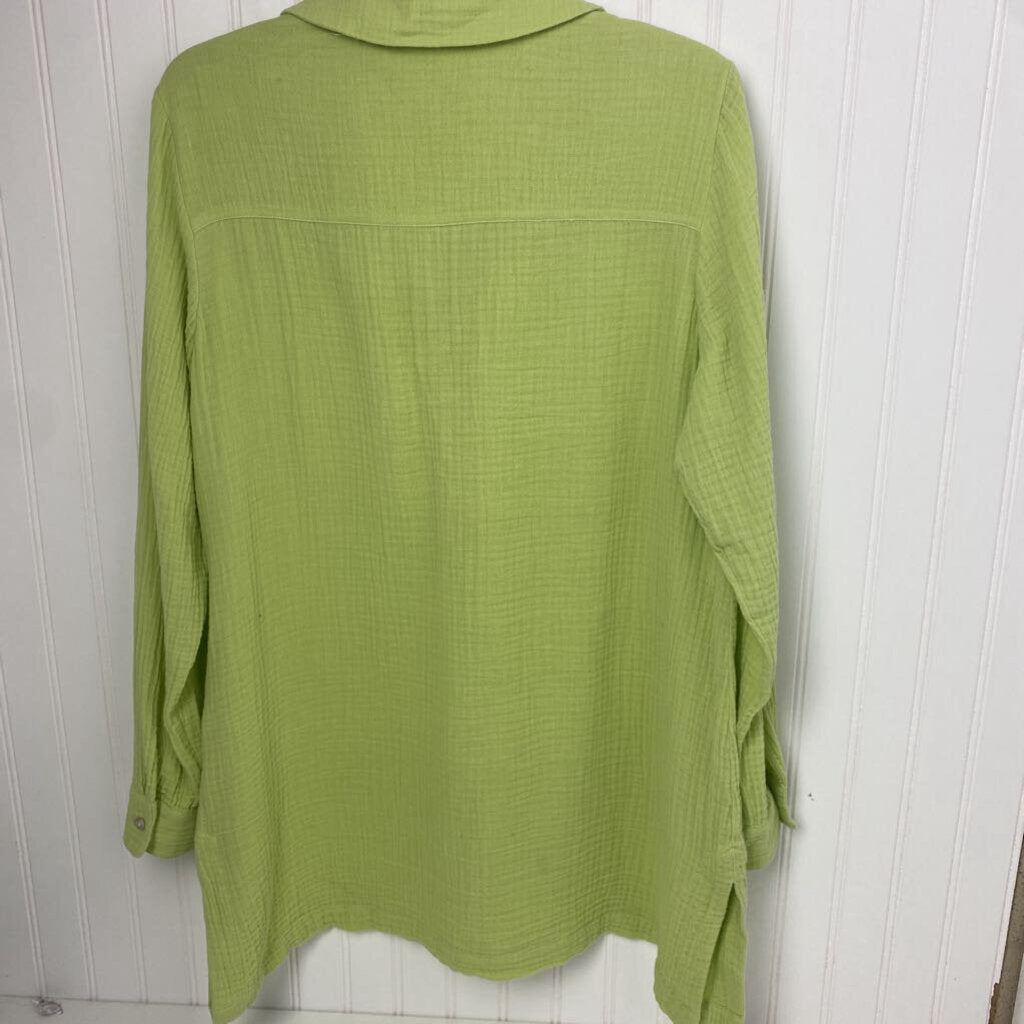 LONG SLEEVE V NECK TOP