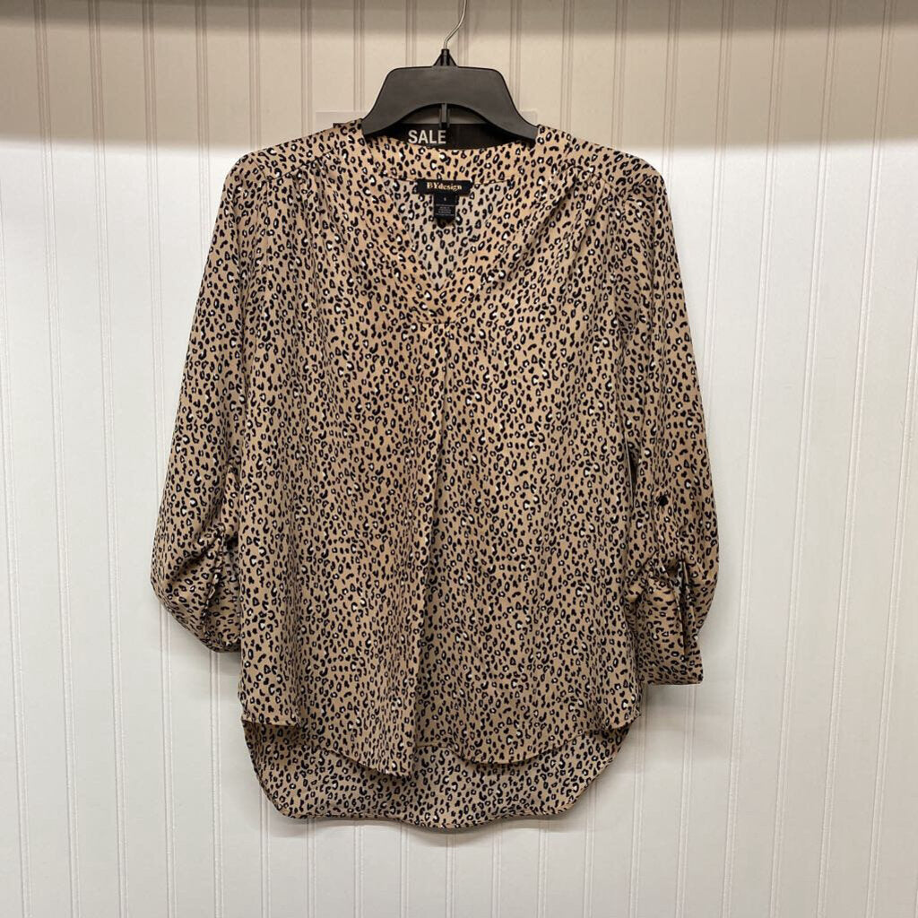 TAN CHEETA PRINT LONG SLEEVED