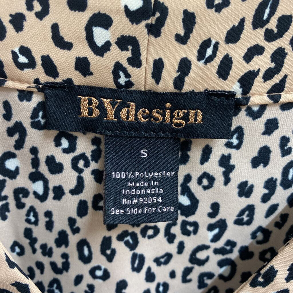 TAN CHEETA PRINT LONG SLEEVED