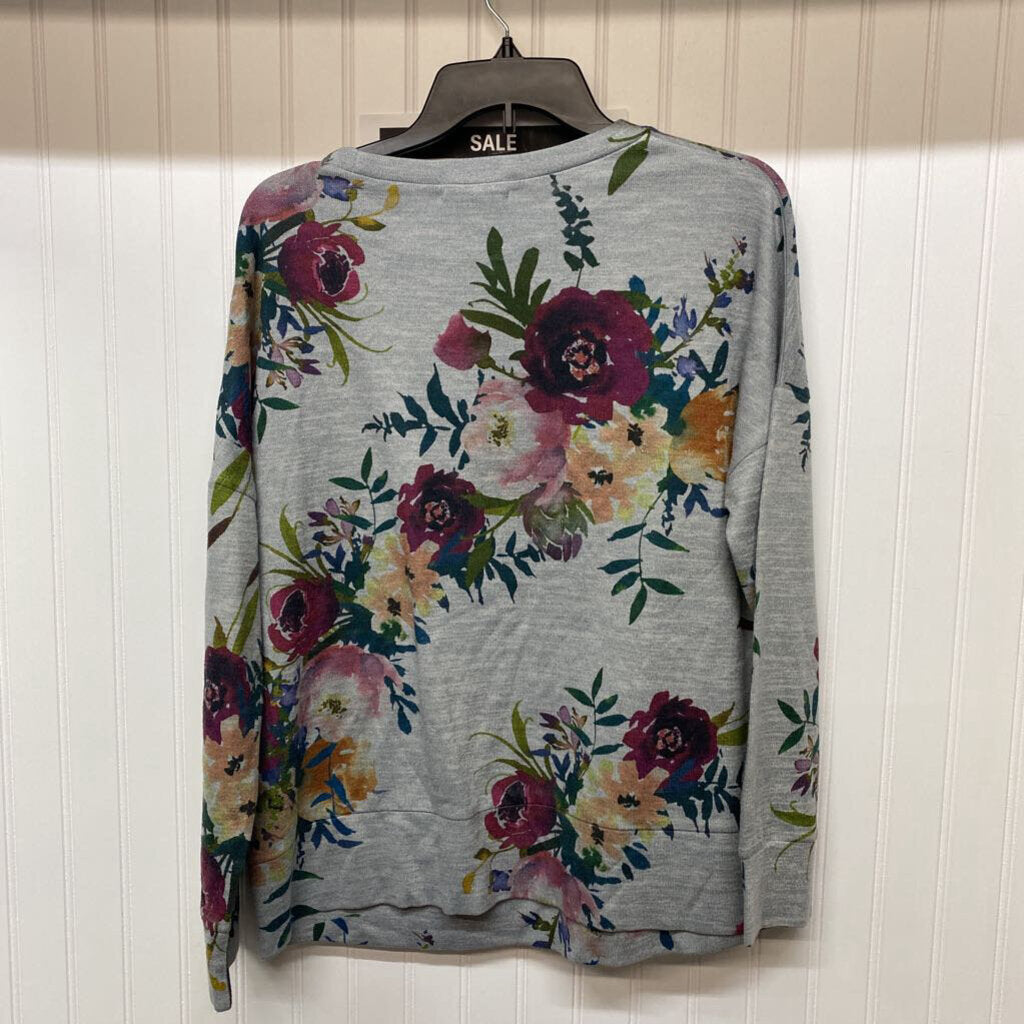 FLORAL SWEATSHIRT