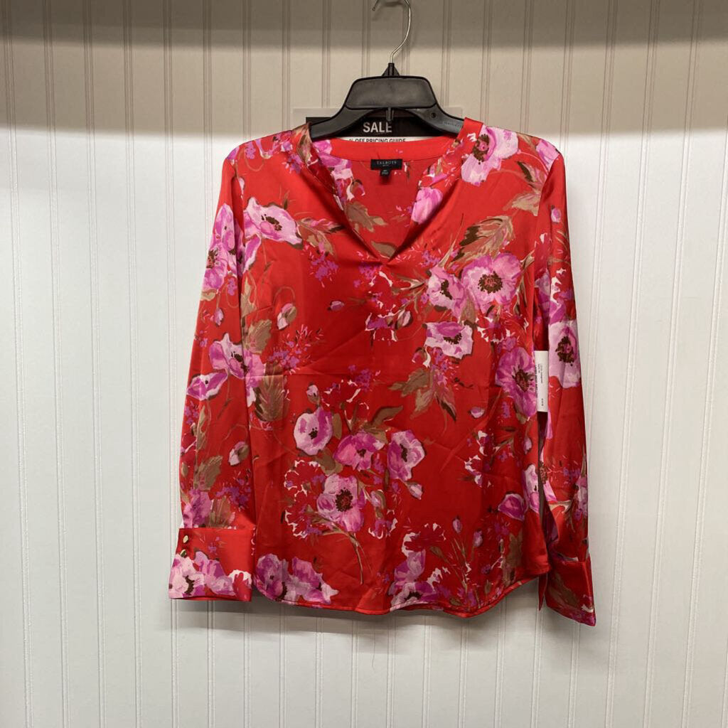 FLORAL SATIN TOP