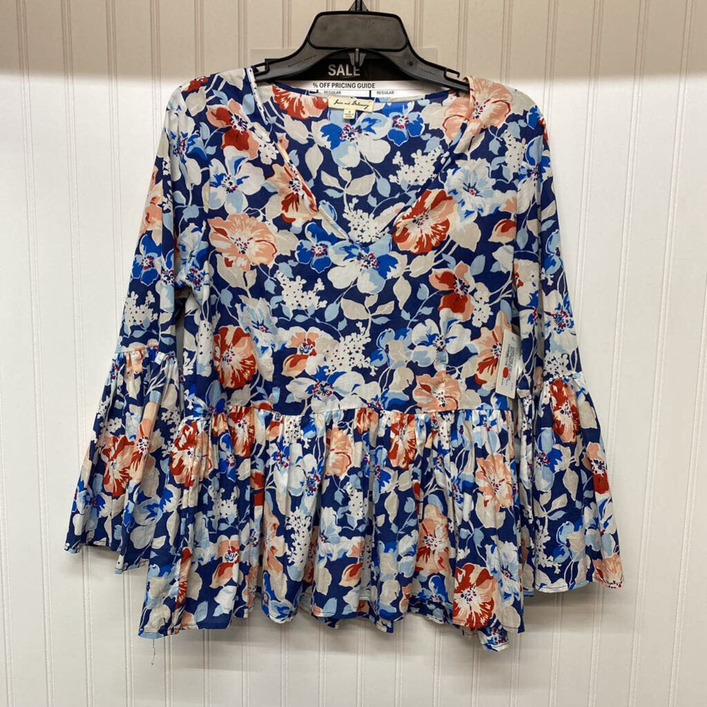 GATHERED RUFFLED TOP