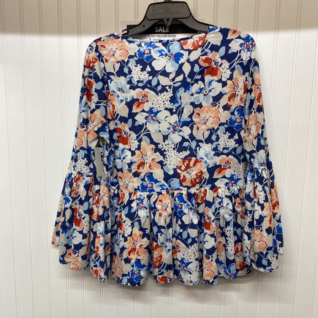 GATHERED RUFFLED TOP