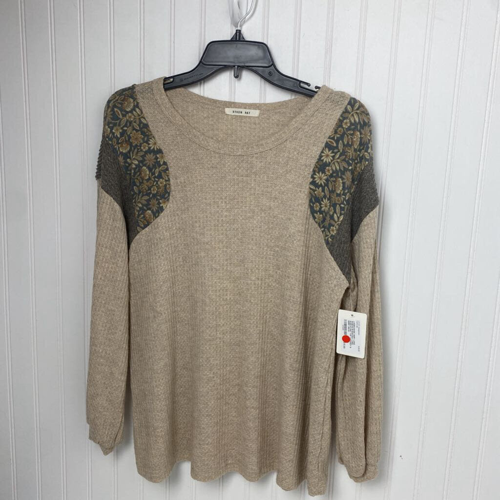 LONG SLEEVE KNIT TOP