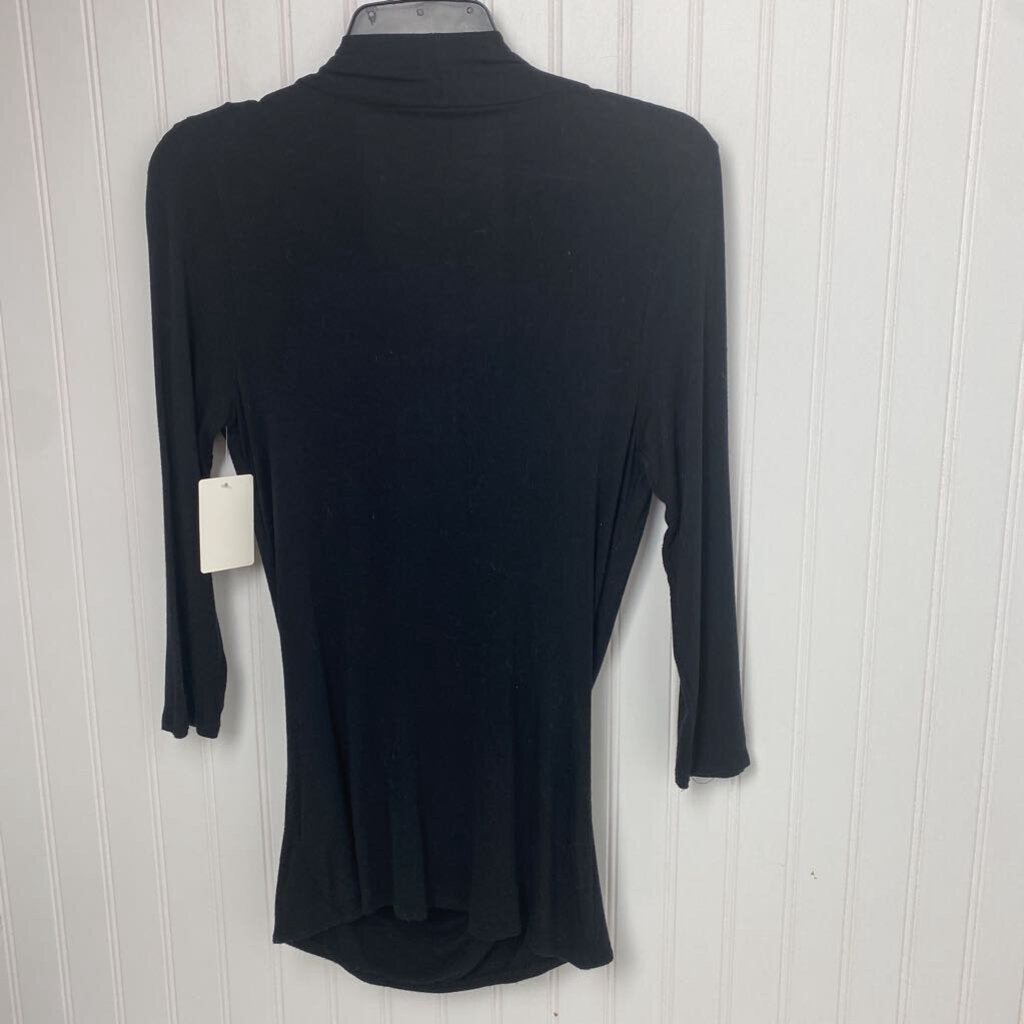 LONG SLEEVE V NECK TOP