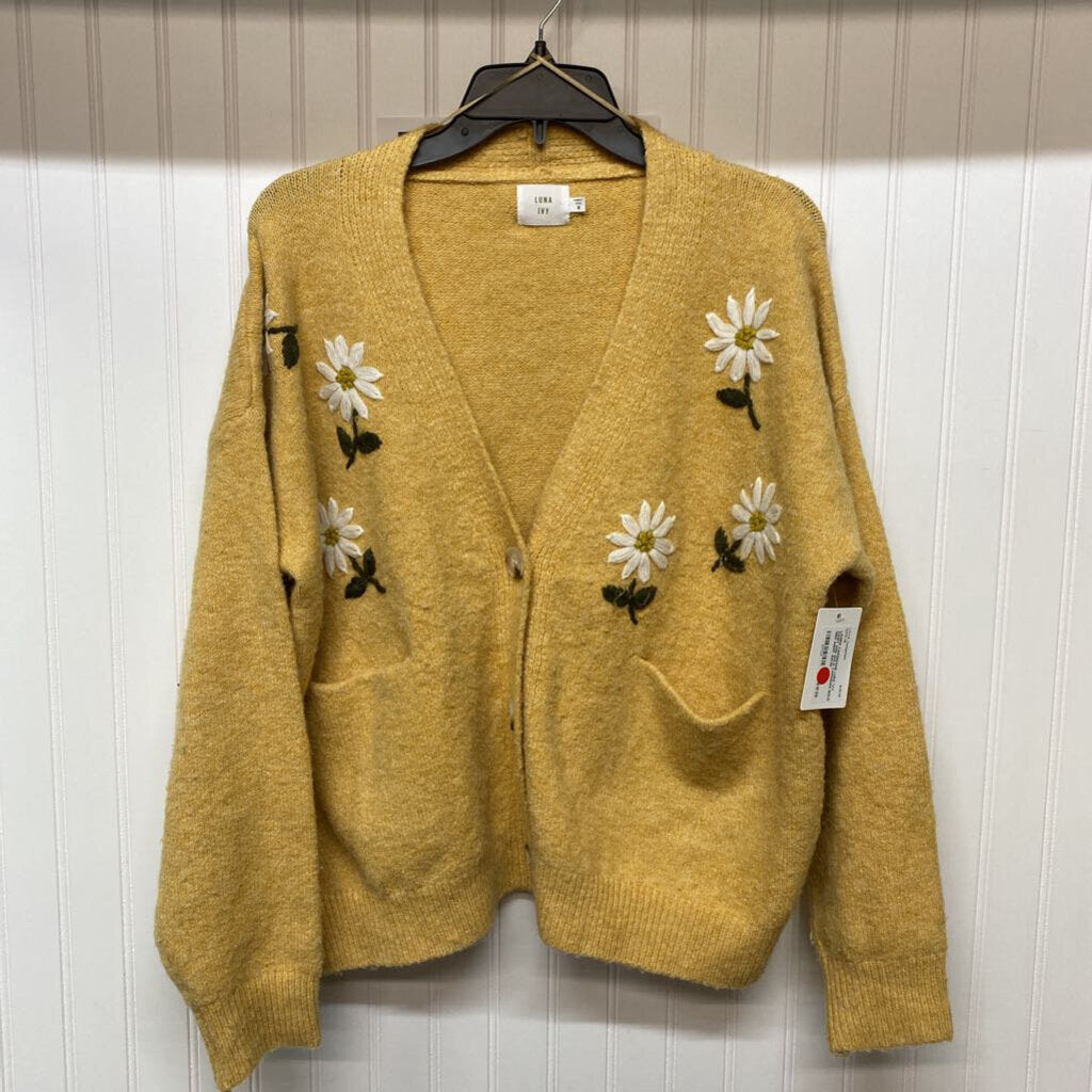 DAISY AND GOLD CARDIGAN