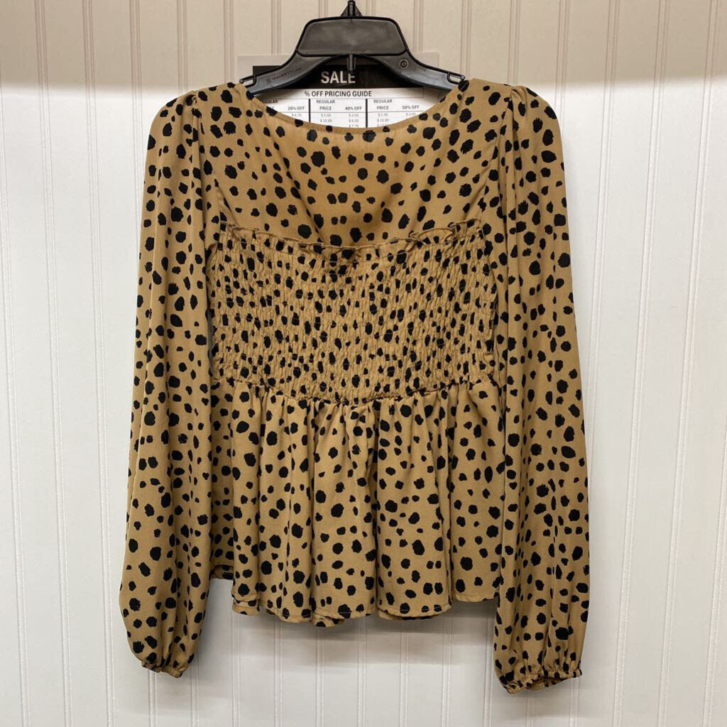 POLKA DOT LONG SLEEVED
