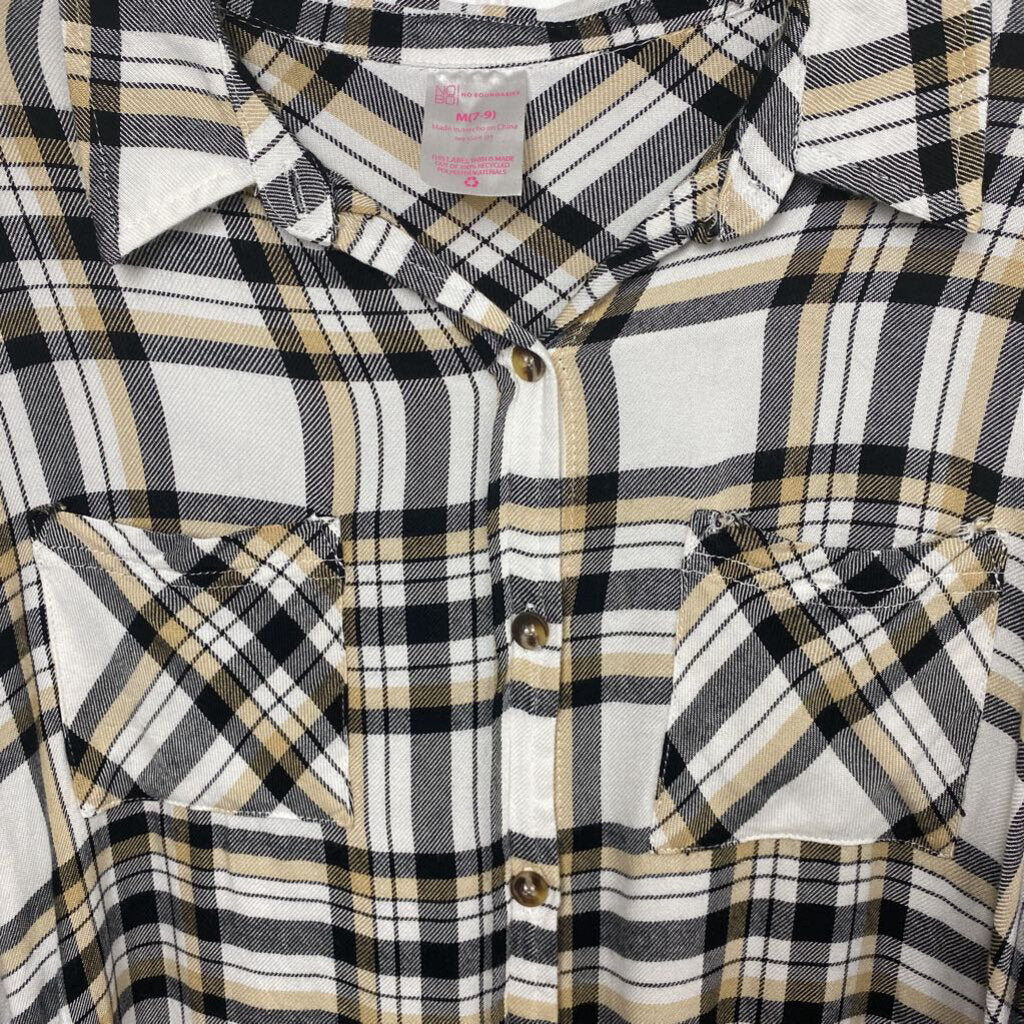 LONG SLEEVE PLAID FLANNEL SHIRT