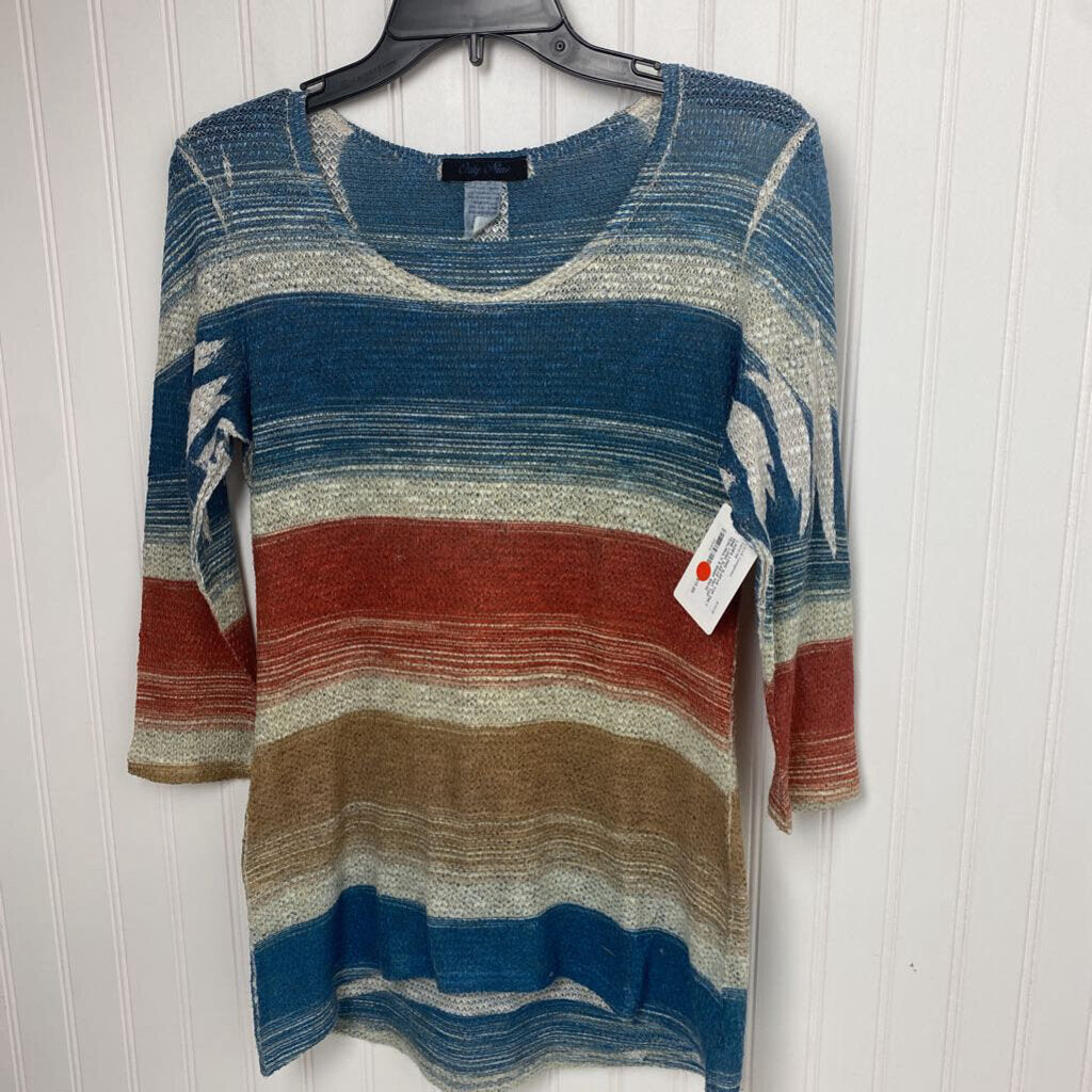 LONG SLEEVE KNIT TOP
