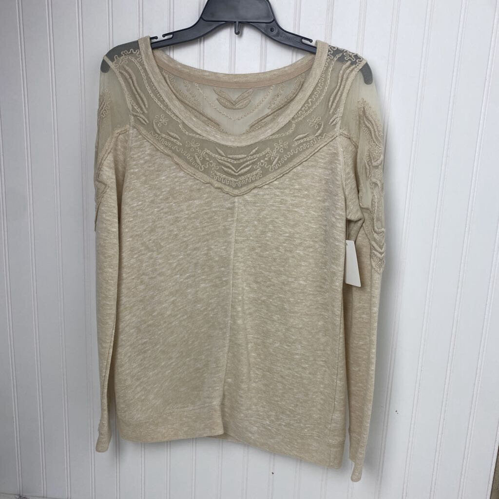 LONG SLEEVE KNIT TOP