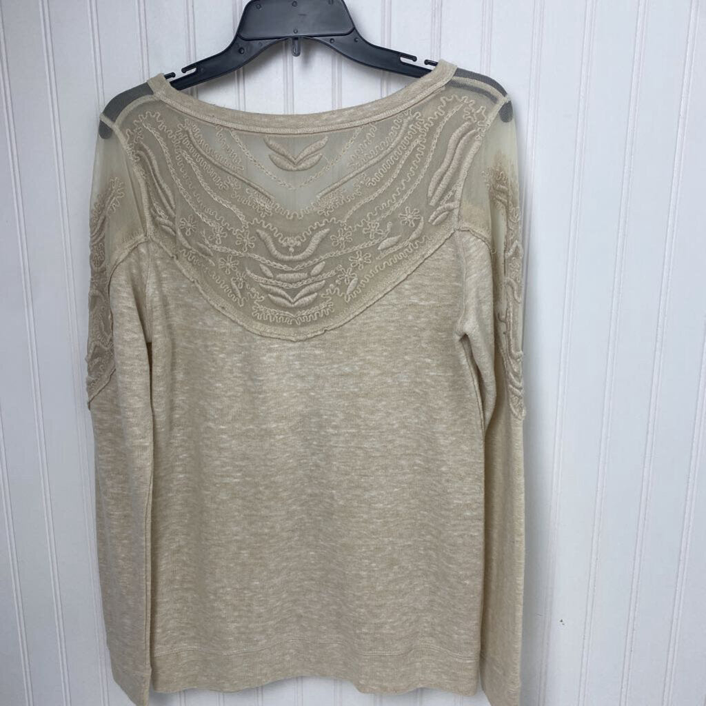 LONG SLEEVE KNIT TOP