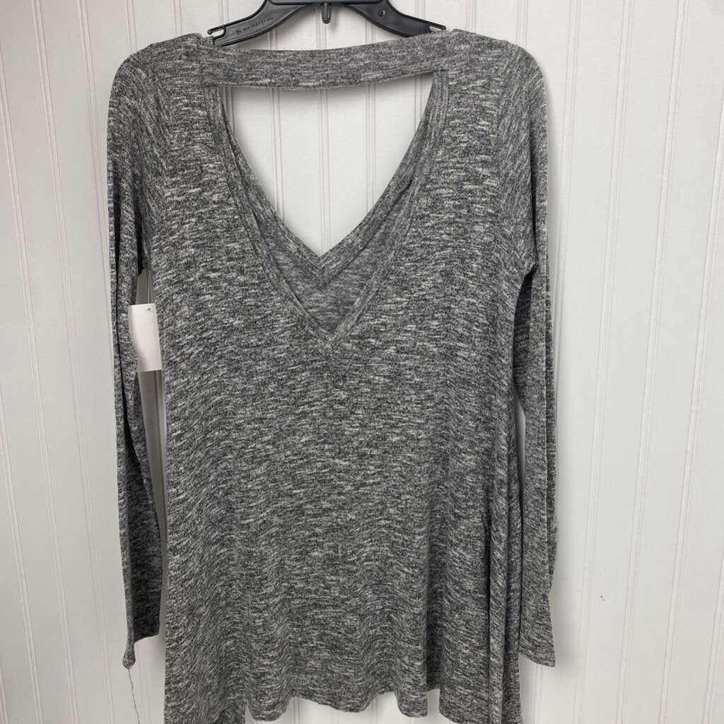 LONG SLEEVE KNIT TOP