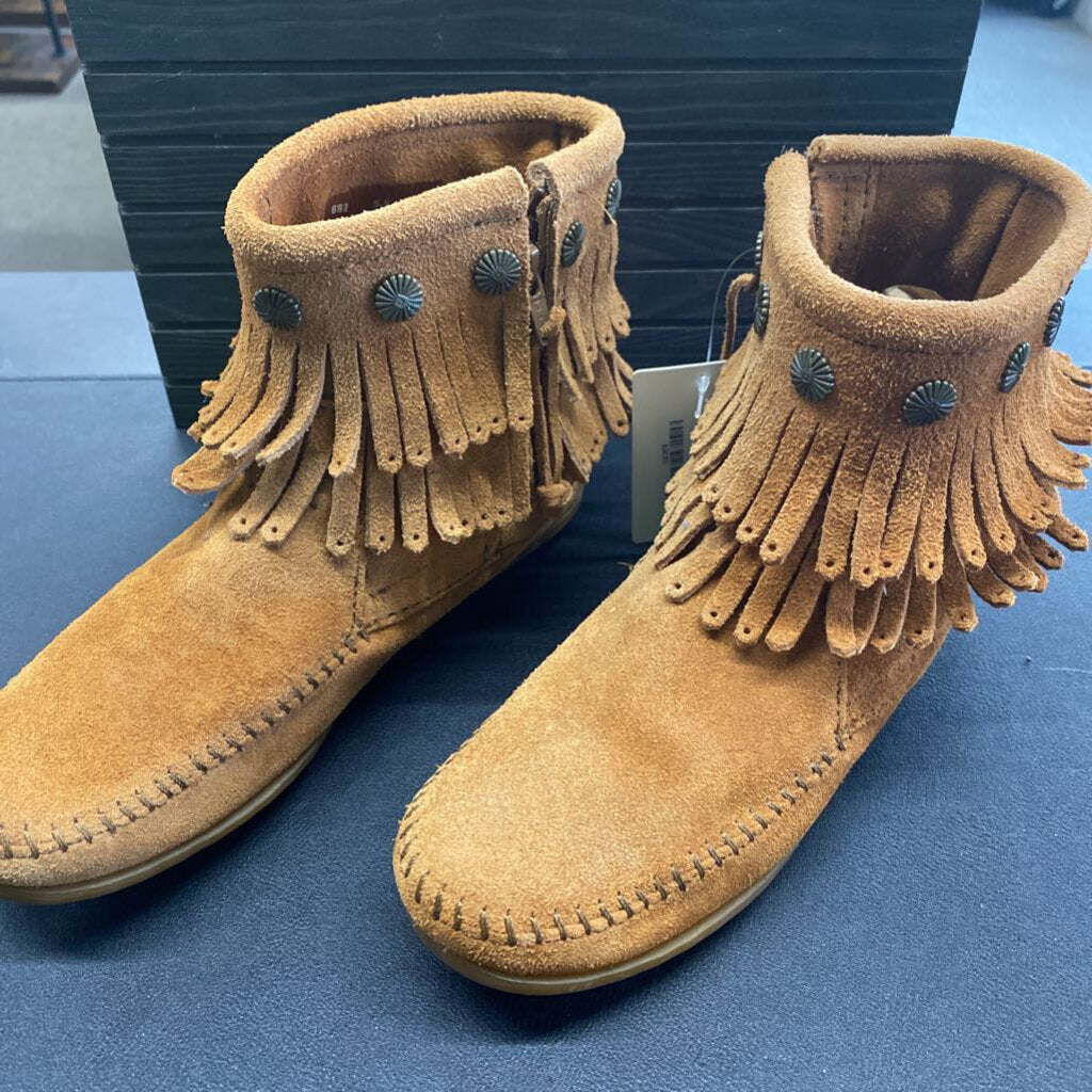 SUEDE ANKLE BOOTS