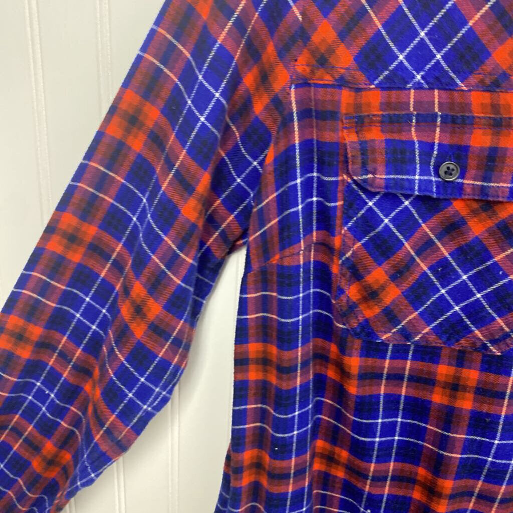 LONG SLEEVE FLANNEL DRESS