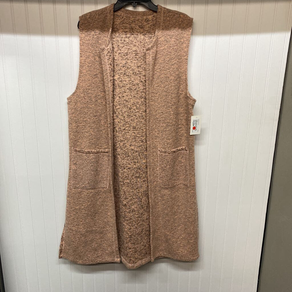 *LONG WINTER VEST WITH POCKETS