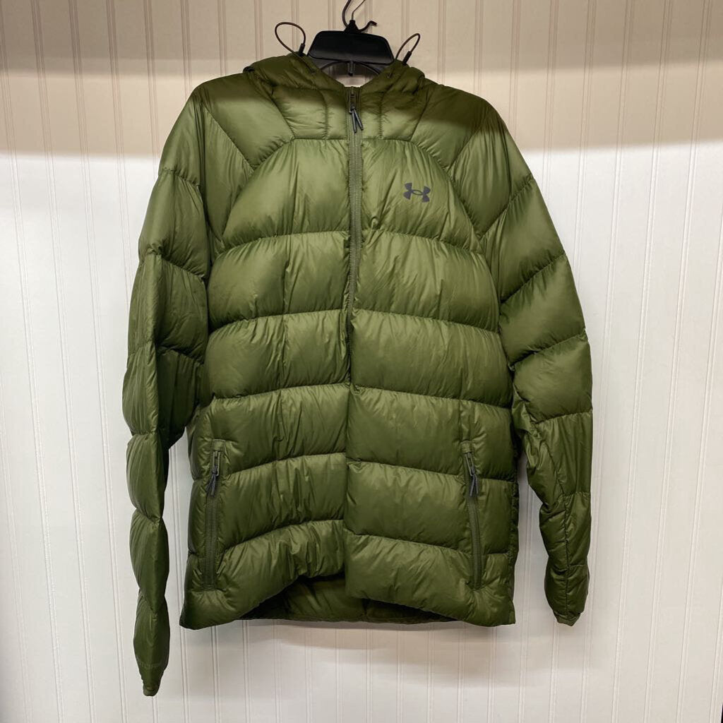 *HOODED PUFFER COAT