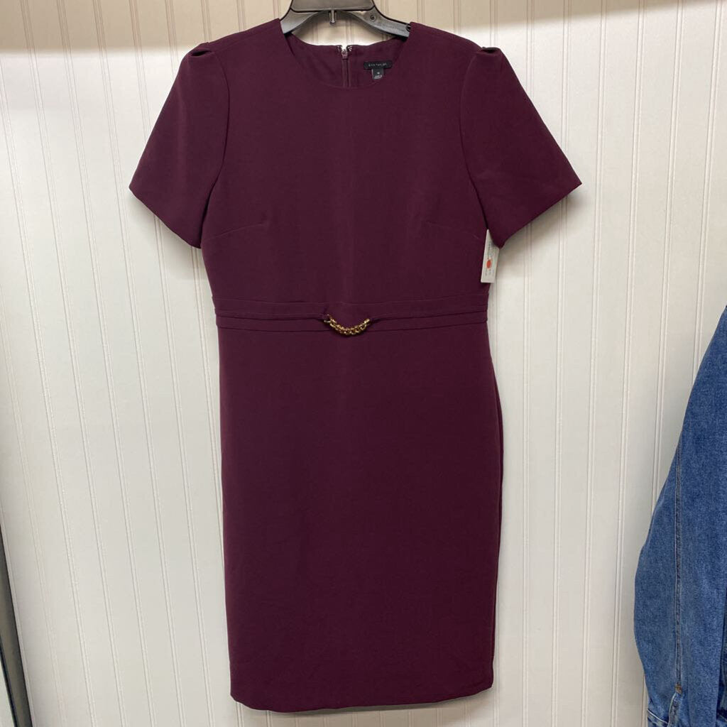 *SHORT SLEEVE MID LENGTH DRESS
