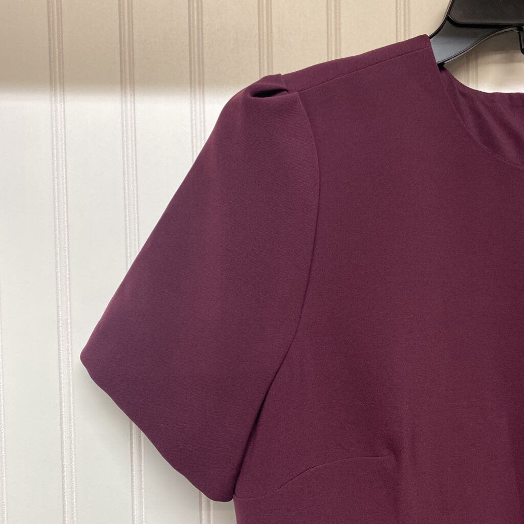 *SHORT SLEEVE MID LENGTH DRESS