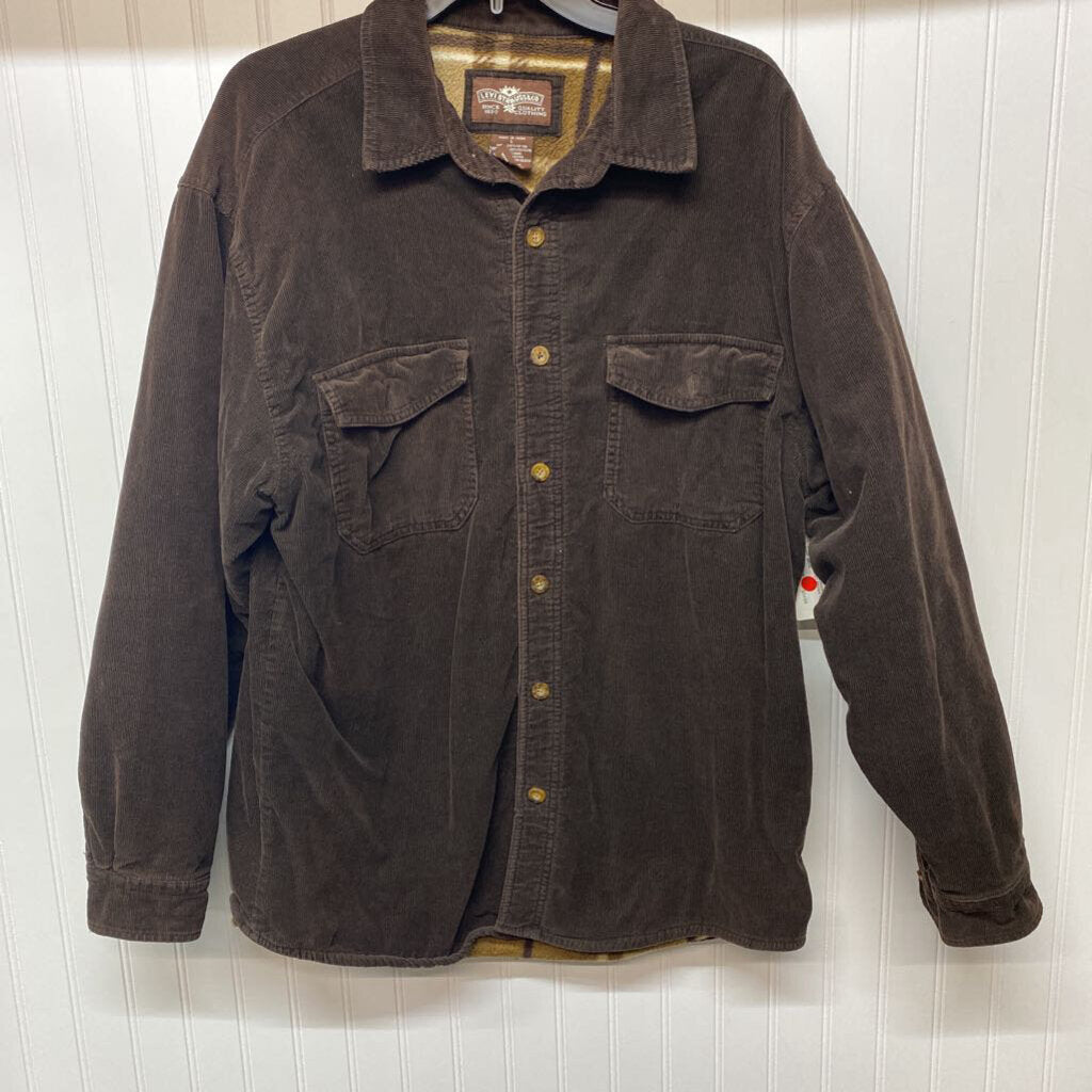 *CORDUROY BUTTON UP JACKET