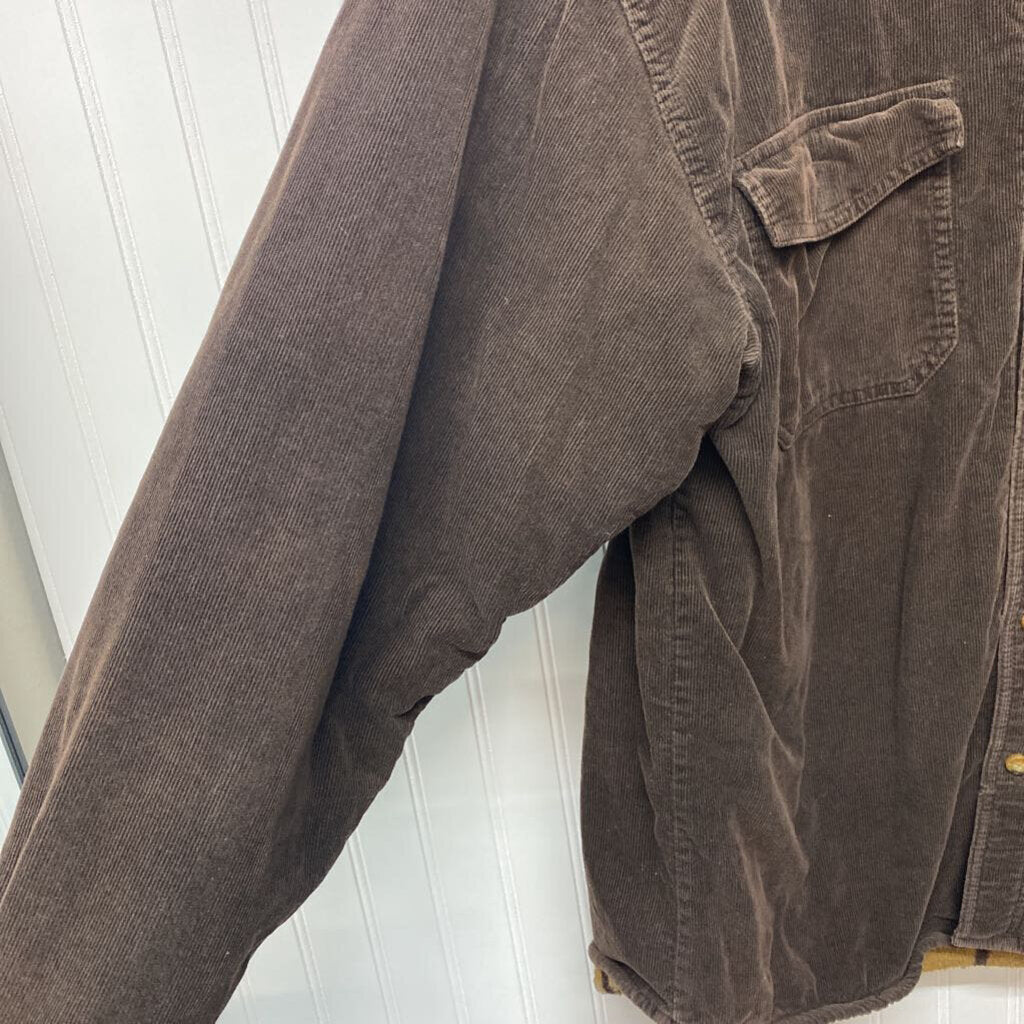 *CORDUROY BUTTON UP JACKET
