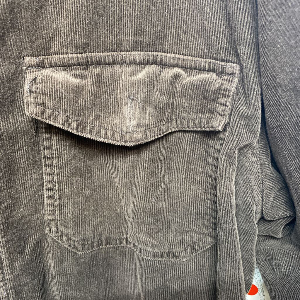 *CORDUROY BUTTON UP JACKET