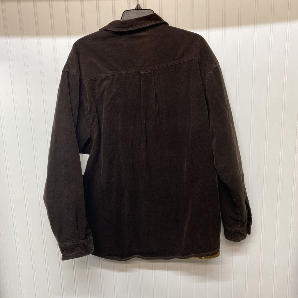 *CORDUROY BUTTON UP JACKET
