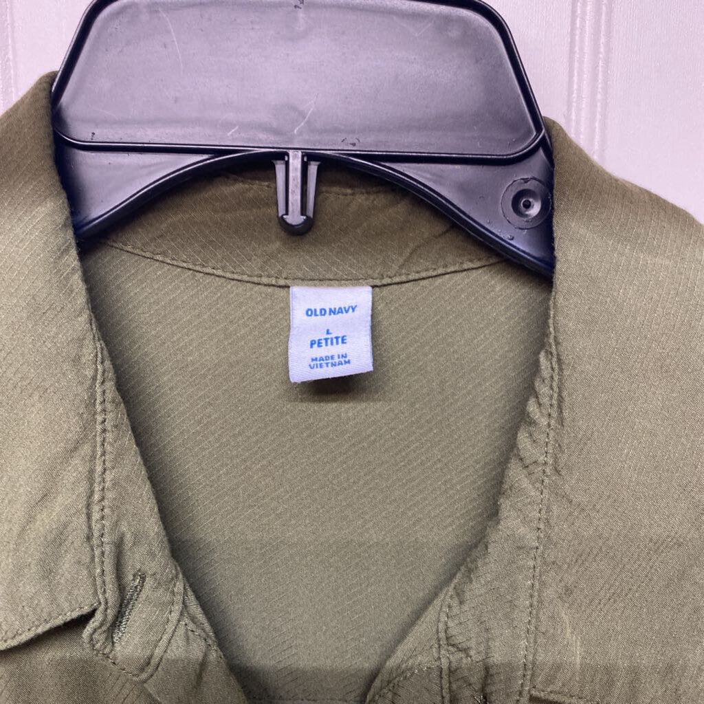 *LONG SLEEVE COLLARED BUTTON UP BLOUSE
