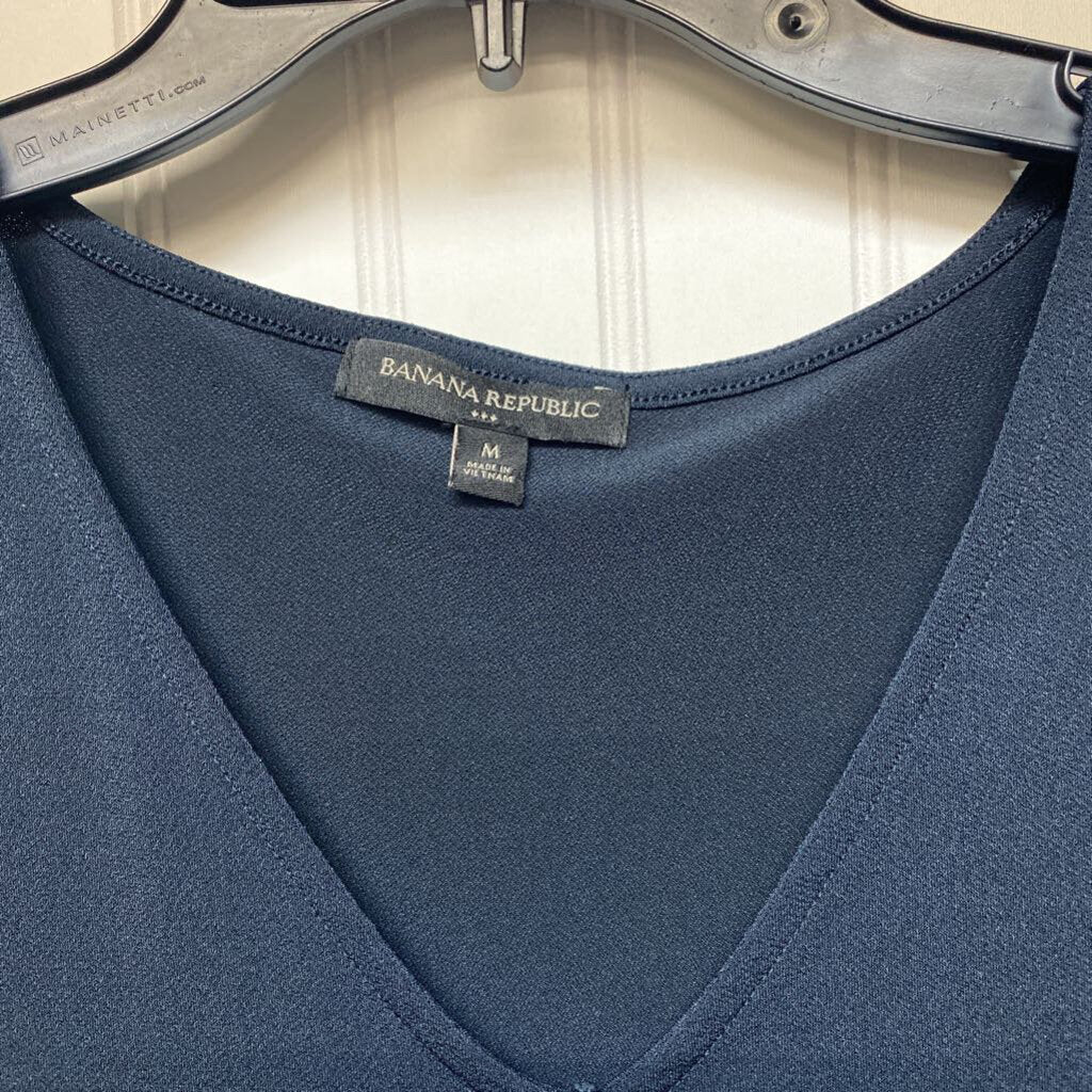 *SHORT SLEEVE V NECK TOP