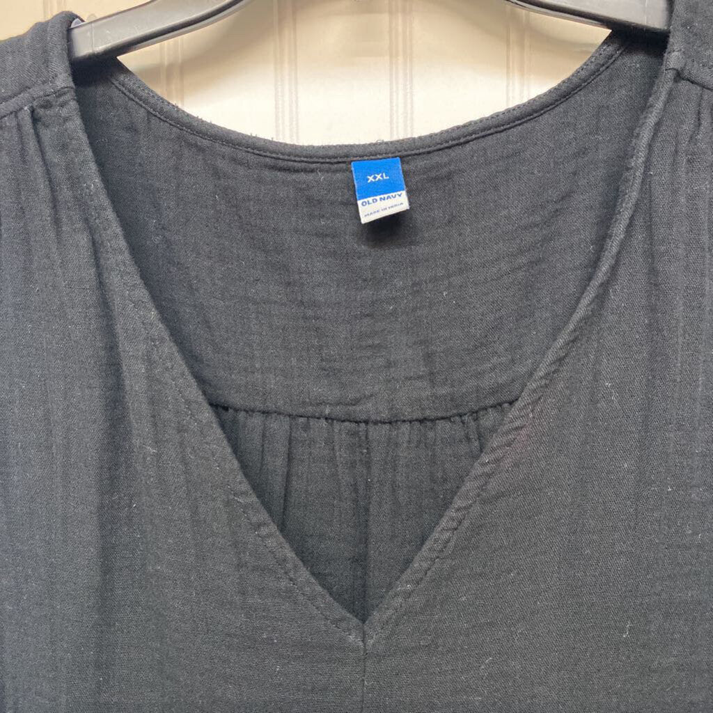 RUFFLED SLEEVED TOP
