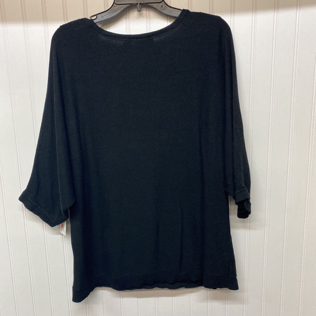 SEQUINNED SHORT SLEEVED SWEATER