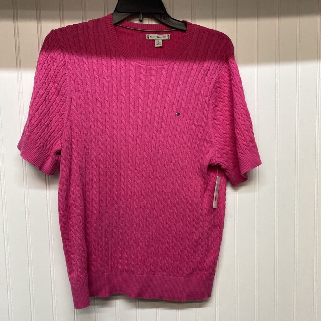 SHORT SLEEVED SWEATER