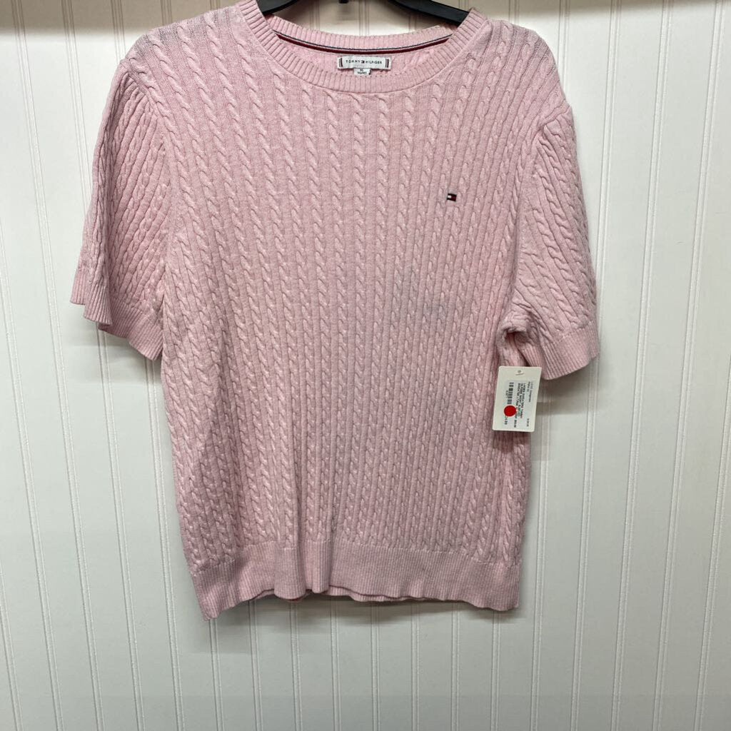 SHORT SLEEVED SWEATER