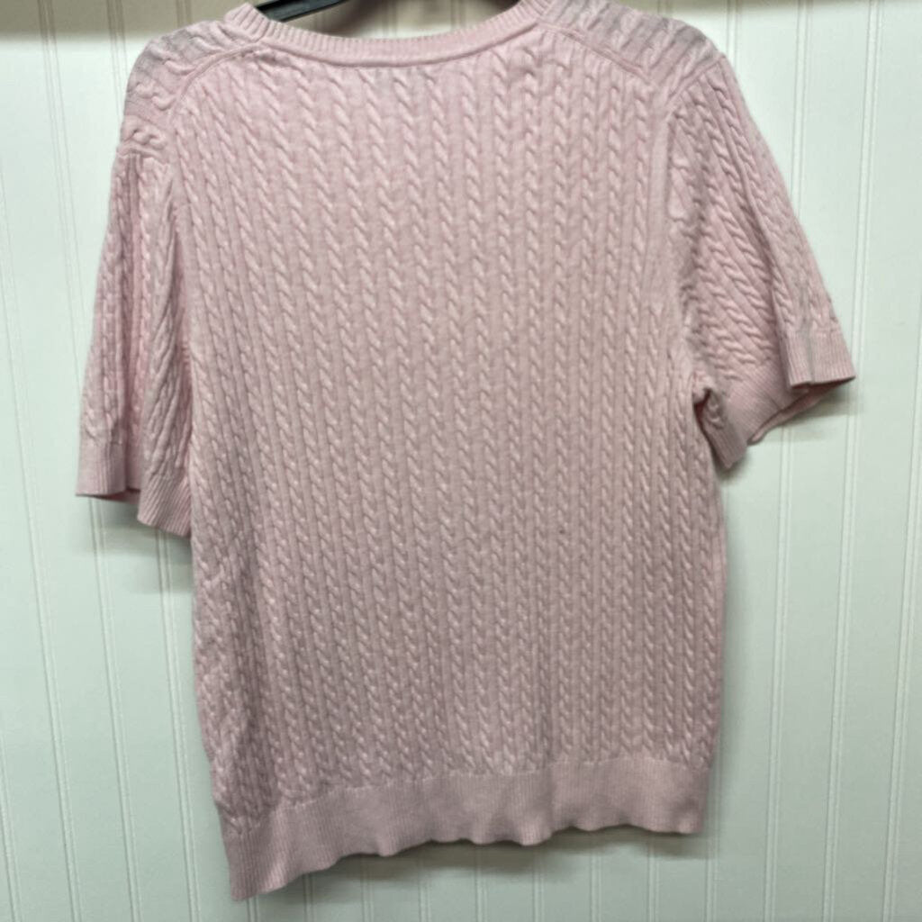 SHORT SLEEVED SWEATER