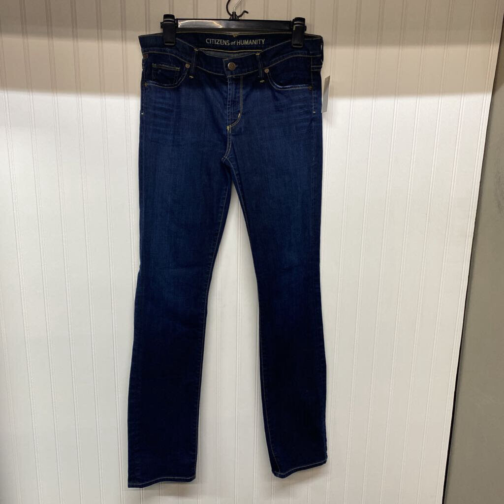 *LOW RISE STRAIGHT LEG DENIM JEANS