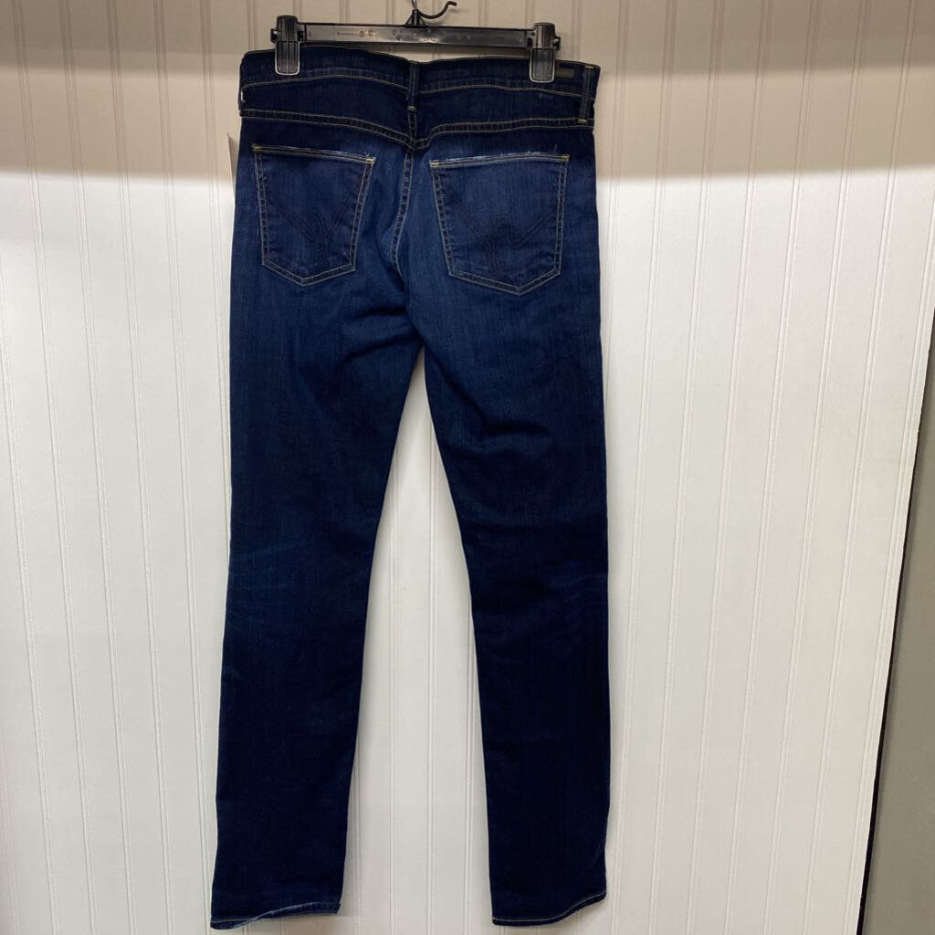 *LOW RISE STRAIGHT LEG DENIM JEANS