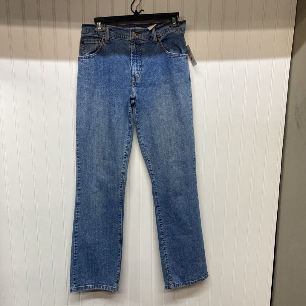 *RELAXED BOOTCUT DENIM JEANS