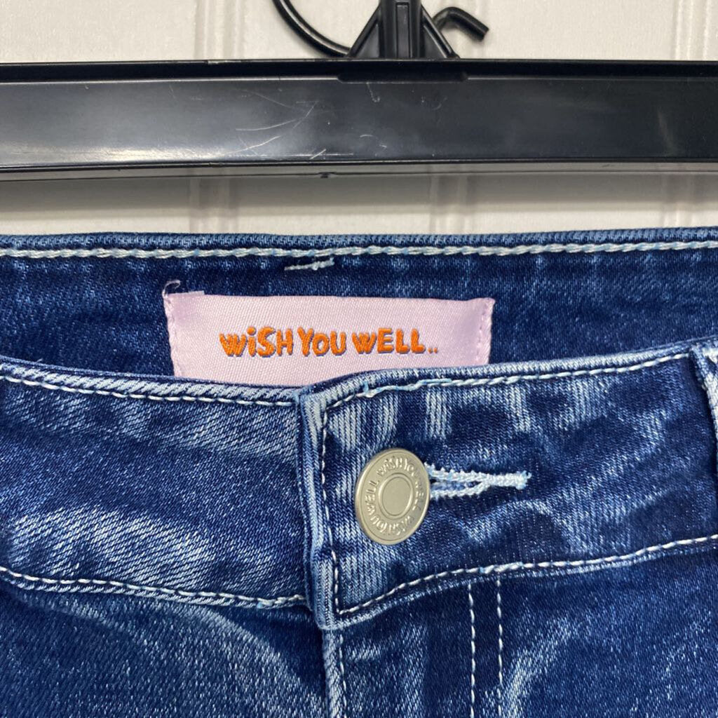 *SKINNY CUT DENIM JEANS
