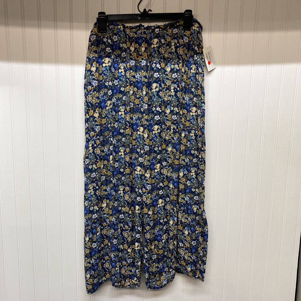 FLORAL PLAZO PANTS