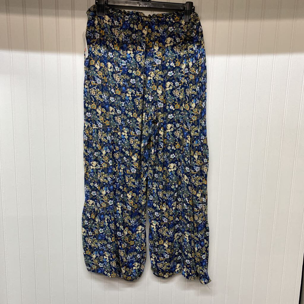 FLORAL PLAZO PANTS