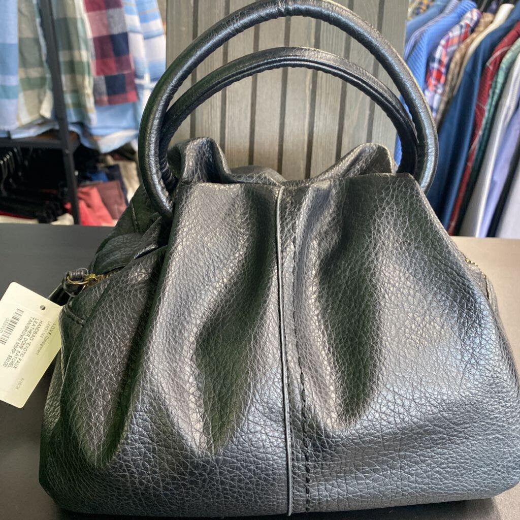 *EXOTIC FAUX LEATHER DOME SATCHEL