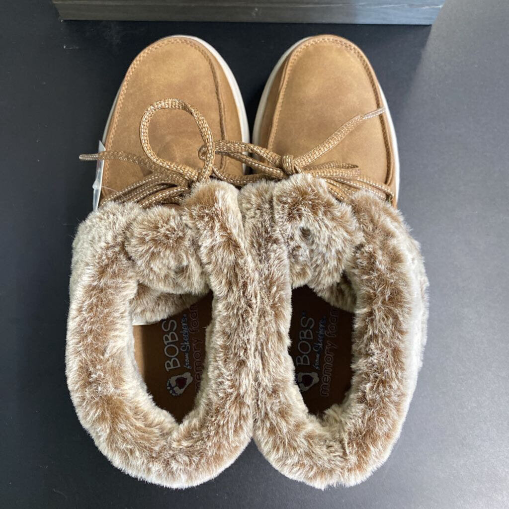 FAUX FUR ANKLE BOOTS