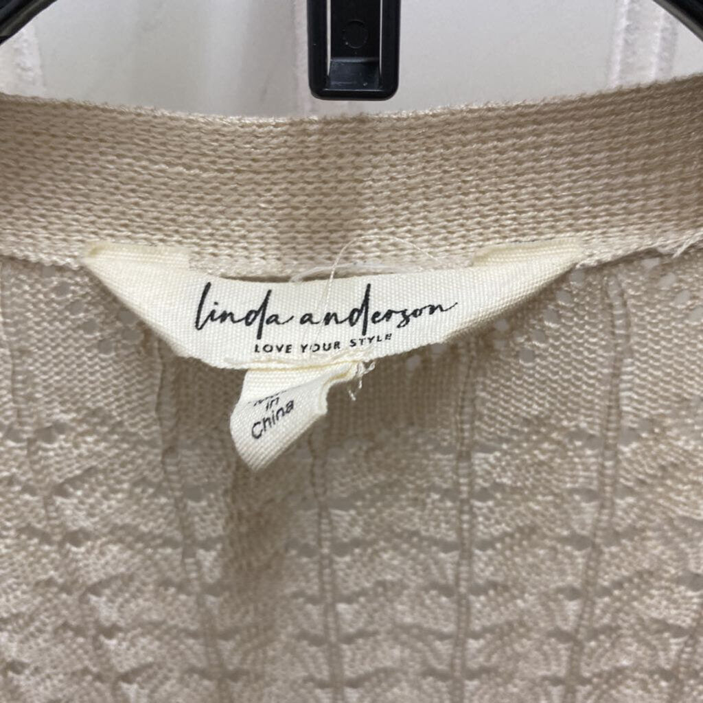 LONG SLEEVE OPEN FRONT CARDIGAN SWEATER