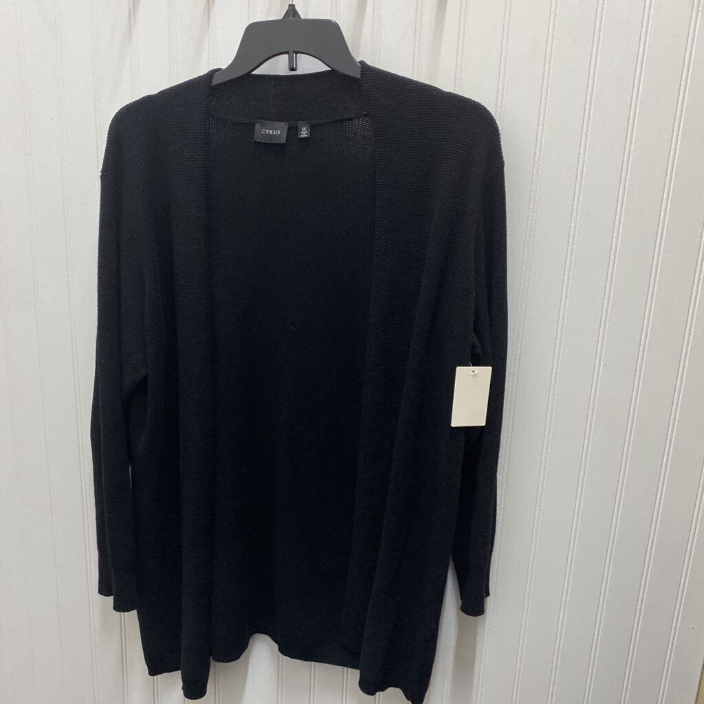 OPEN FRONT CARDIGAN SWEATER