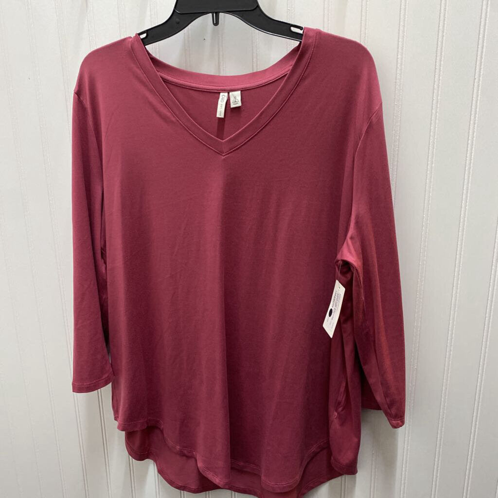 LONG SLEEVE KNIT TOP