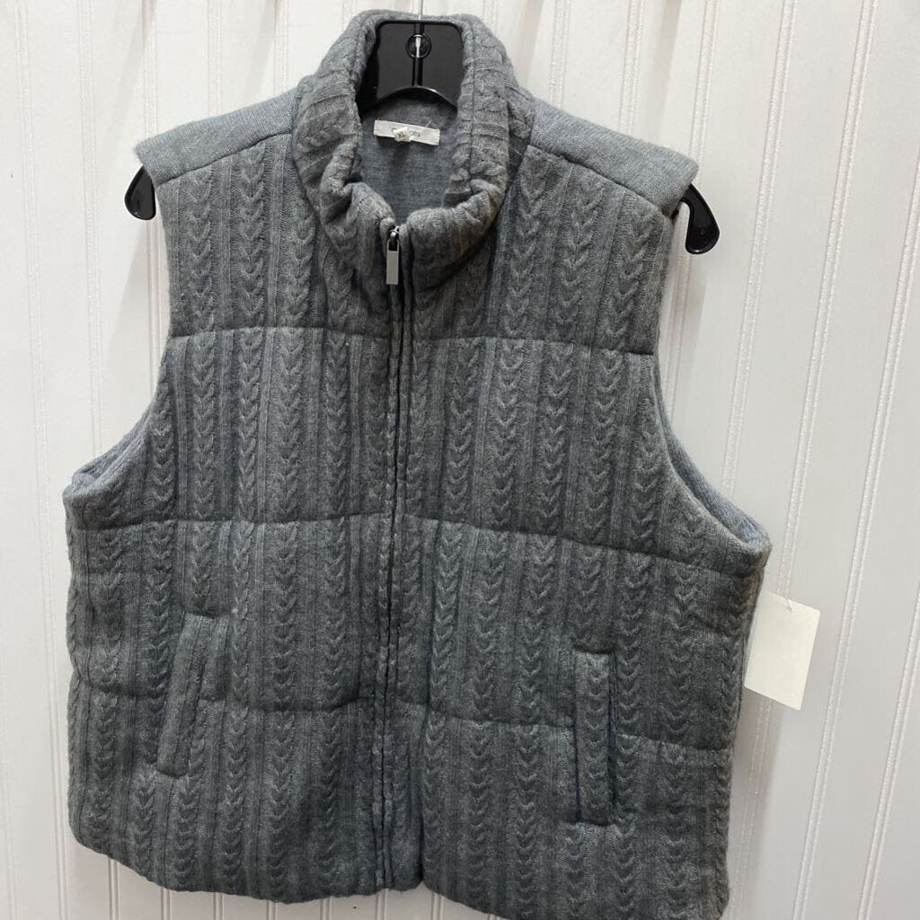 FULL ZIP PUFFER VEST