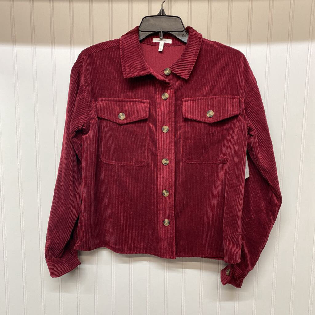 LONG SLEEVE CORDUROY BUTTON UP